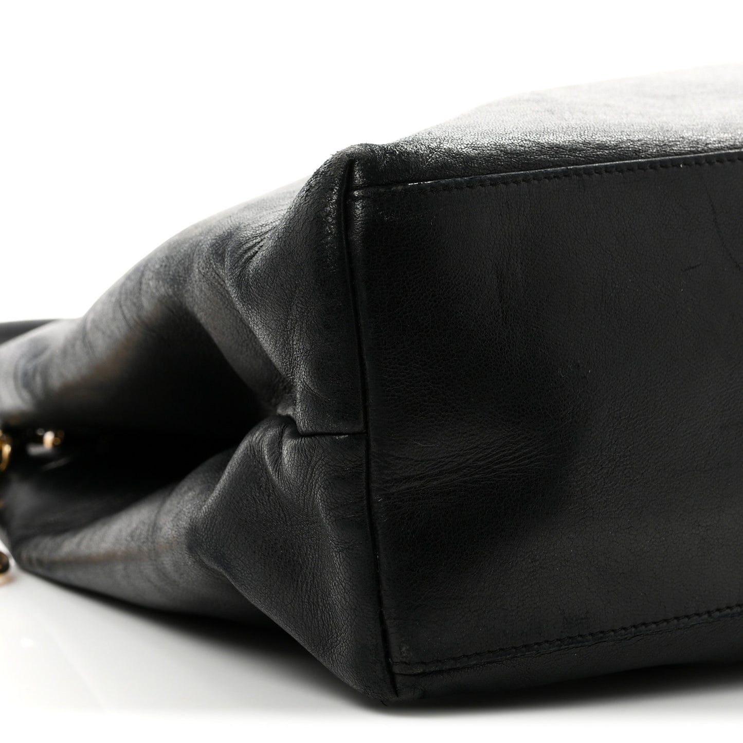 Lambskin CC Shoulder Bag Black