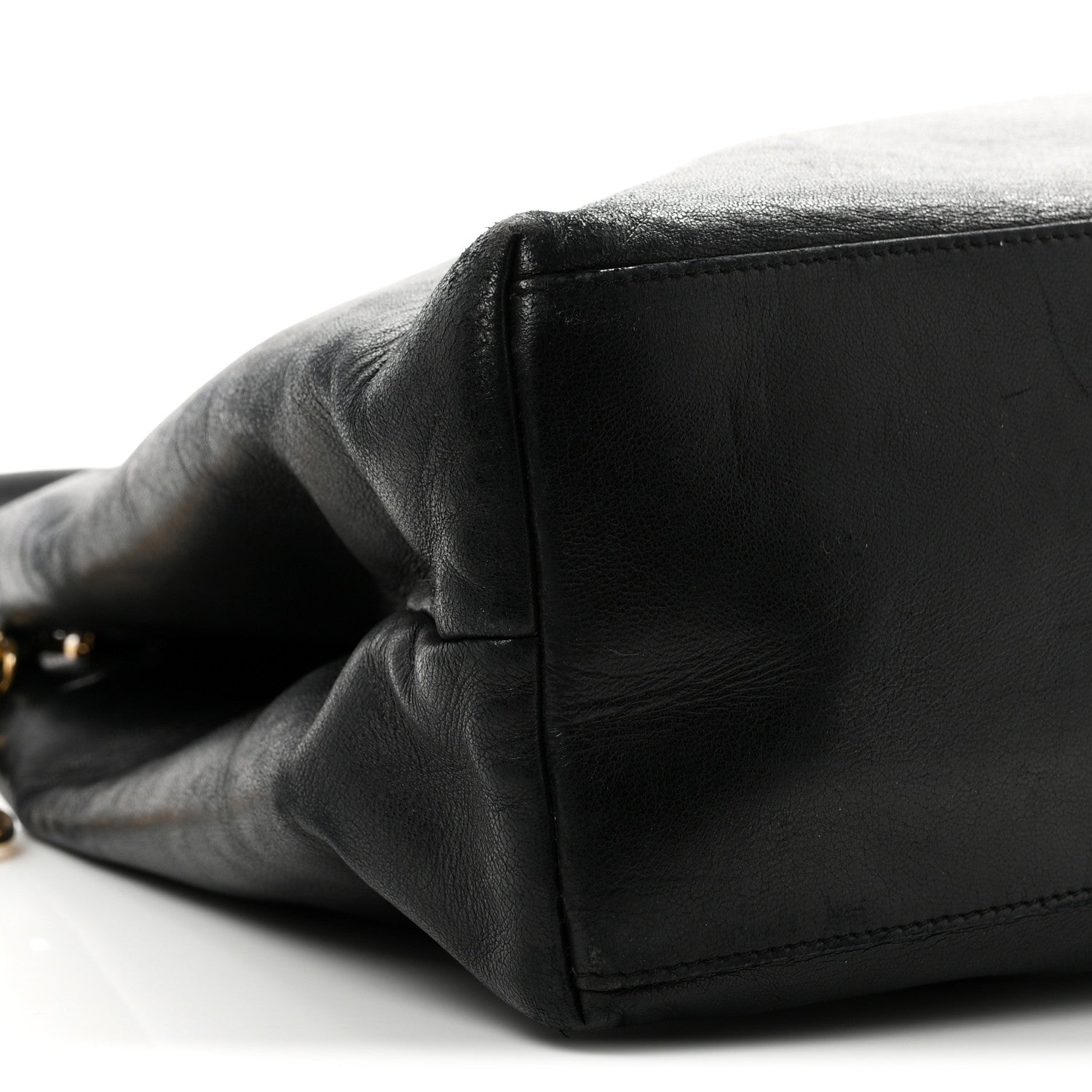 Chanel Lambskin CC Shoulder Bag Black 9 of 11