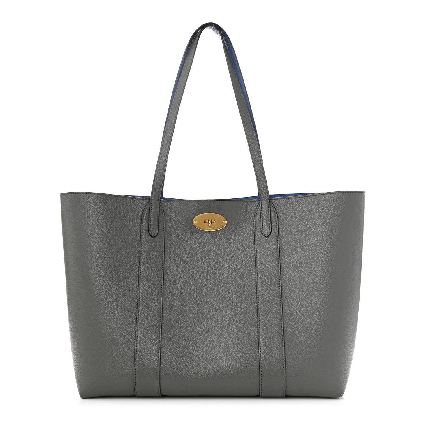Small Classic Grain Bayswater Tote Charcoal