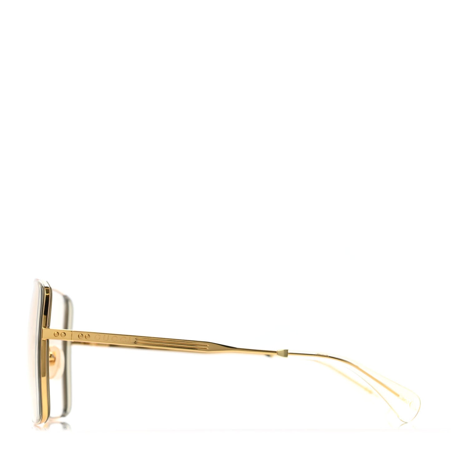Square Frame GG0992S Sunglasses Gold