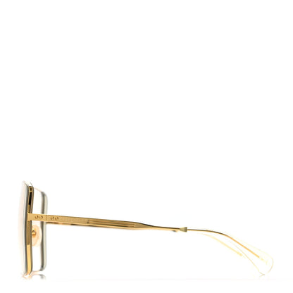 Gucci Square Frame GG0992S Sunglasses Gold 3 of 4