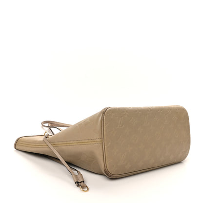 Louis Vuitton Empreinte Monogram Giant Neverfull MM Tourterelle 5 of 16