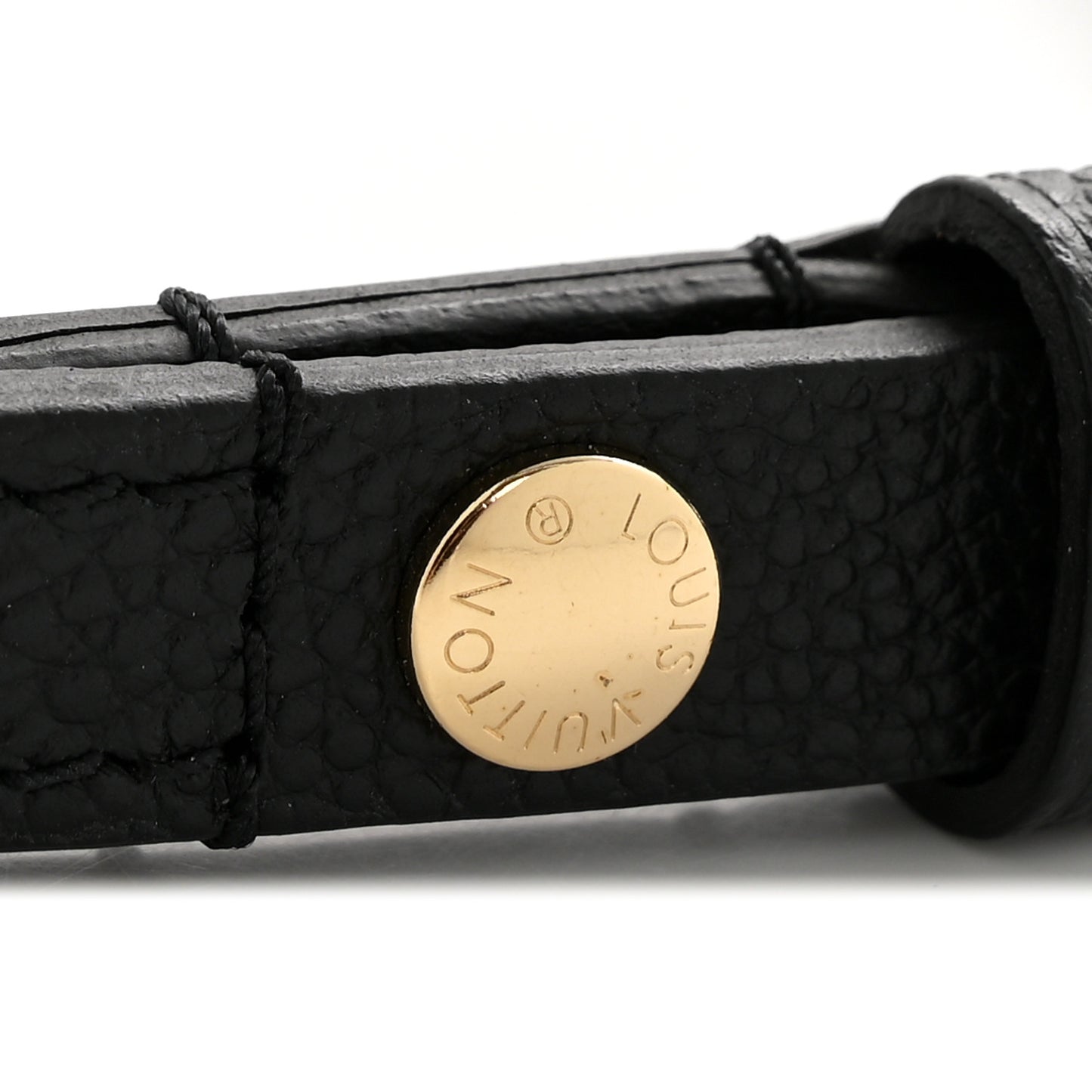 Calfskin Adjustable Shoulder Strap Black