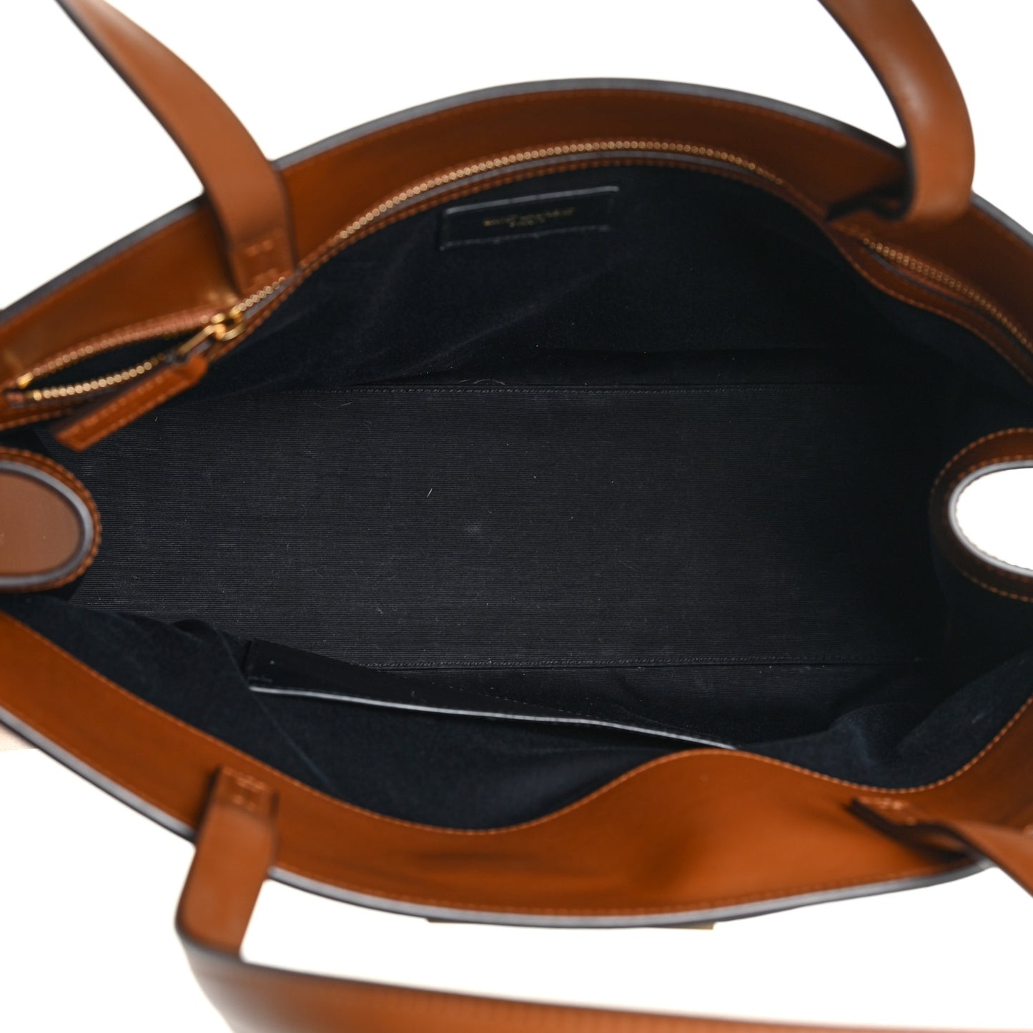 Calfskin Small Manhattan Shopper Tote Brick