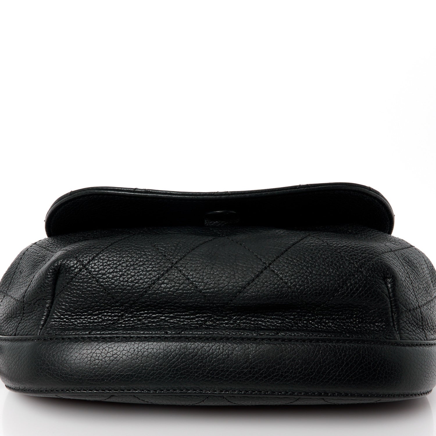 Chanel Calfskin Quilted Jungle Stroll Shoulder Bag Black 12 of 13