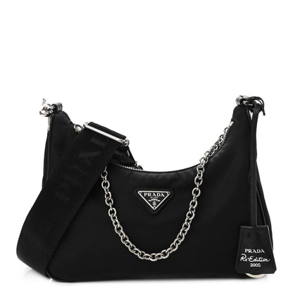 Prada Nylon Re-Edition 2005 Shoulder Bag Black 1 of 13