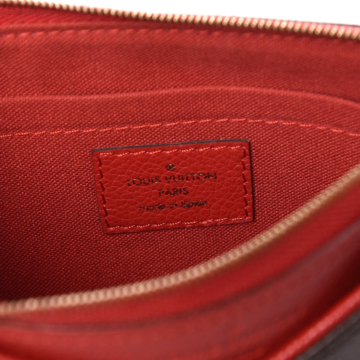 Monogram Pallas Clutch Cherry