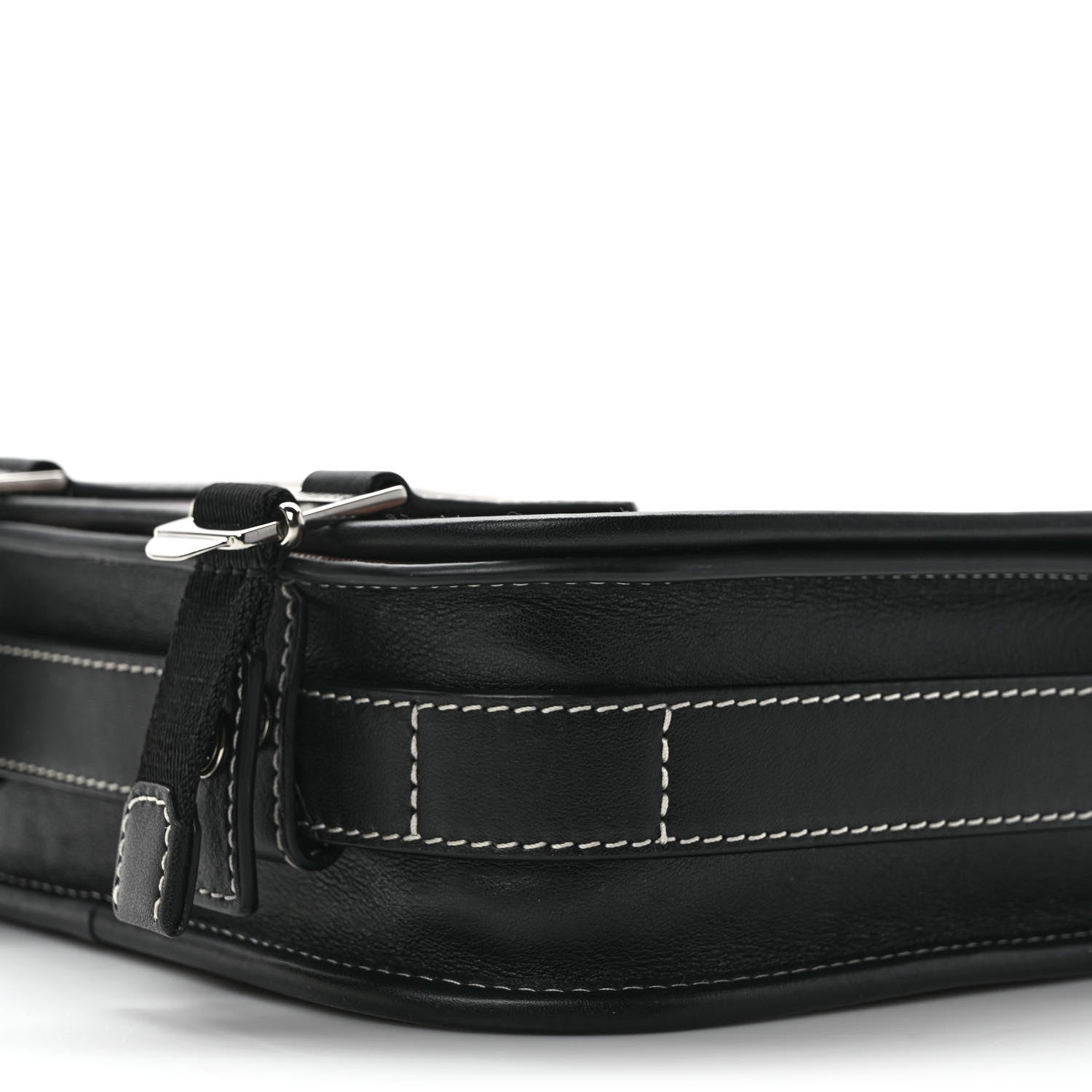 Burberry E-Canvas Giant Check Rider Crossbody Dark Cranberry 9 of 9
