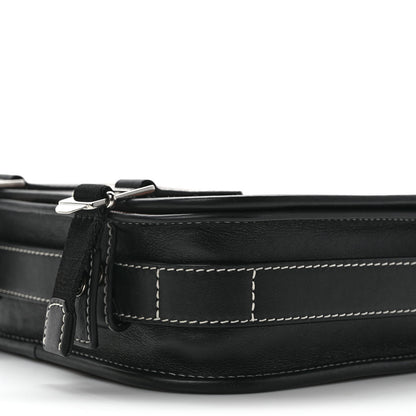 Burberry E-Canvas Giant Check Rider Crossbody Dark Cranberry 9 of 9