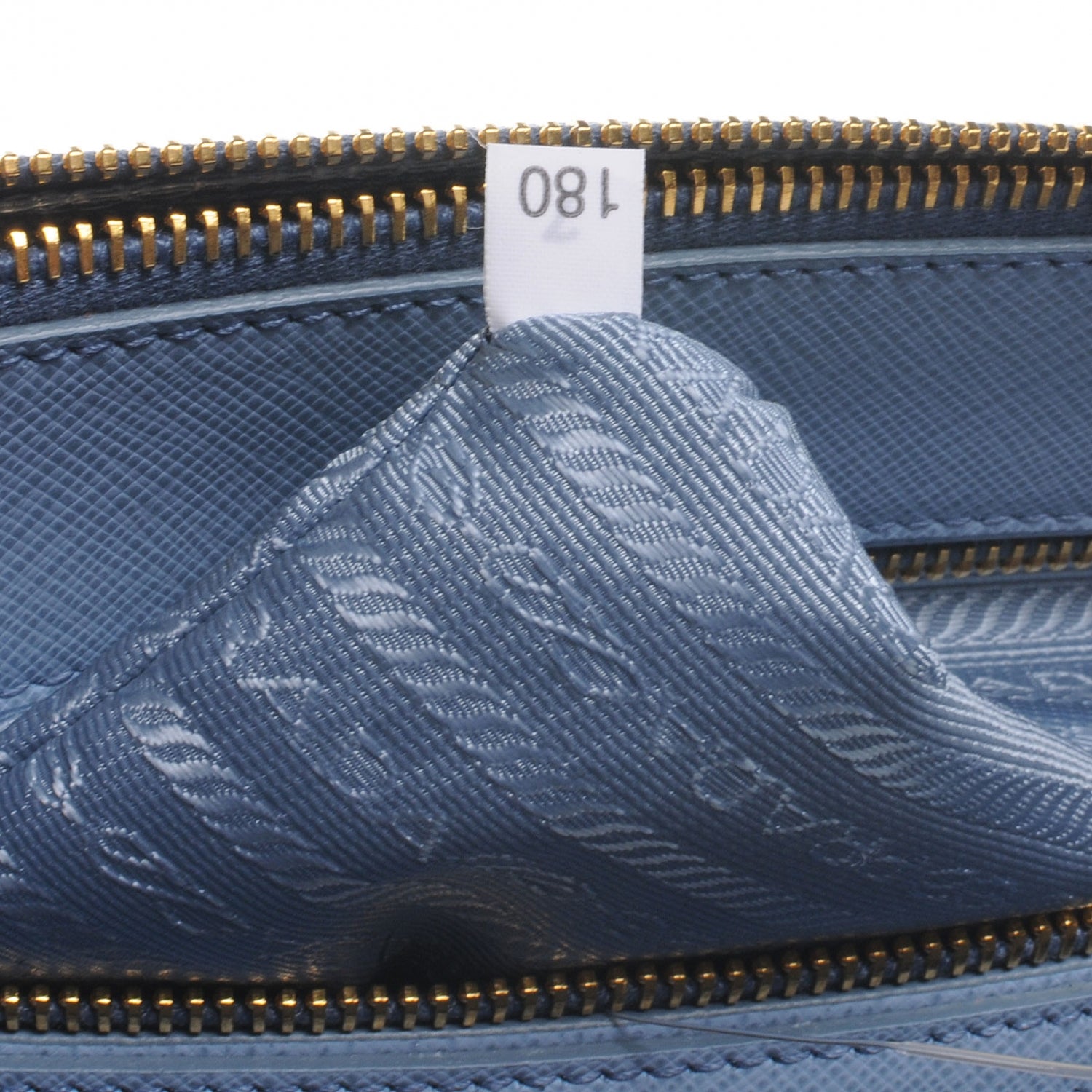 Prada Saffiano Lux Large Galleria Double Zip Tote Astrale 8 of 9