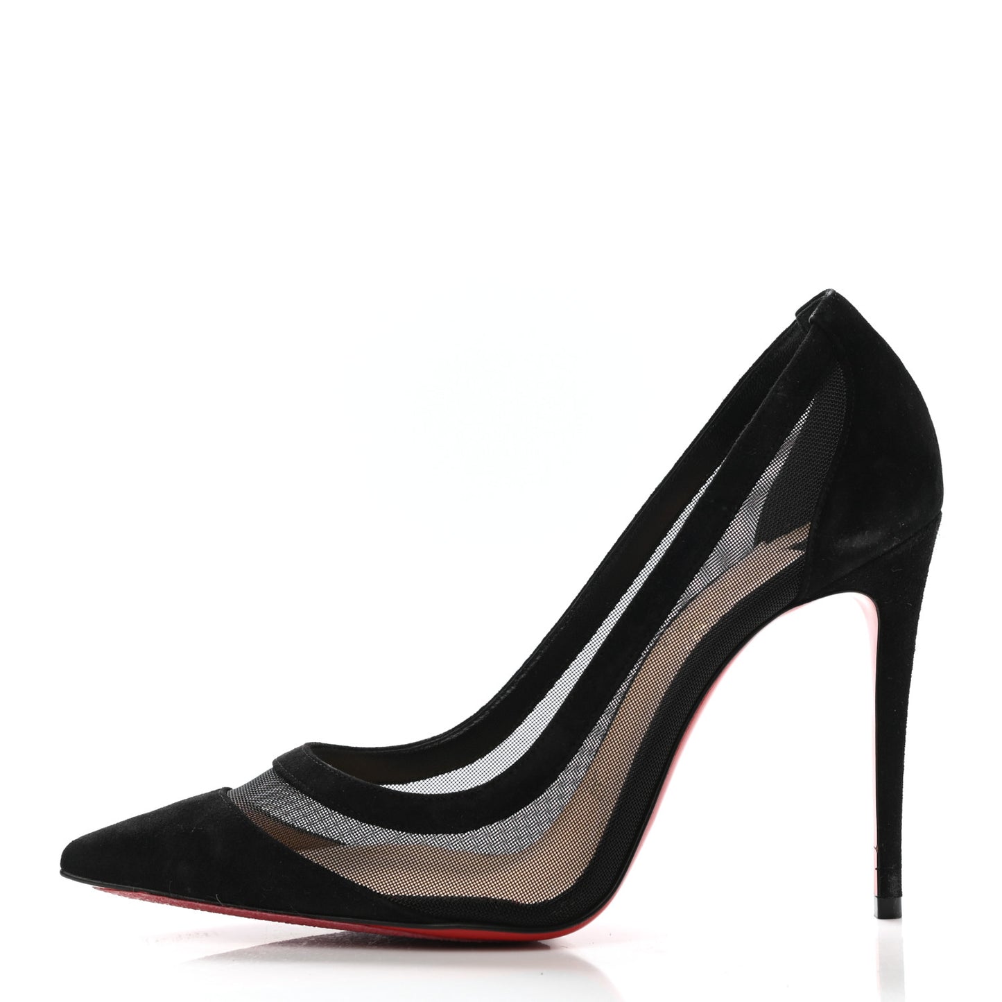 Veau Velours Rete Galativi 100 Pumps 35 Black