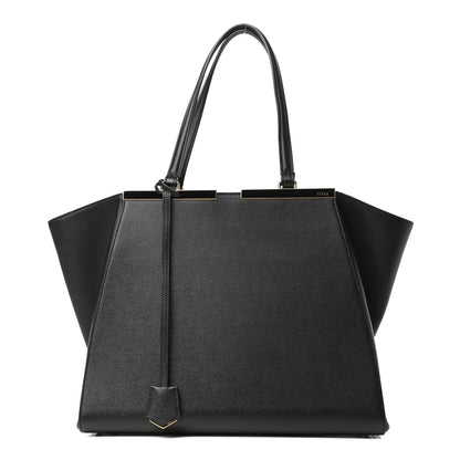 Fendi Vitello Elite Large 3Jours Tote Black 1 of 9