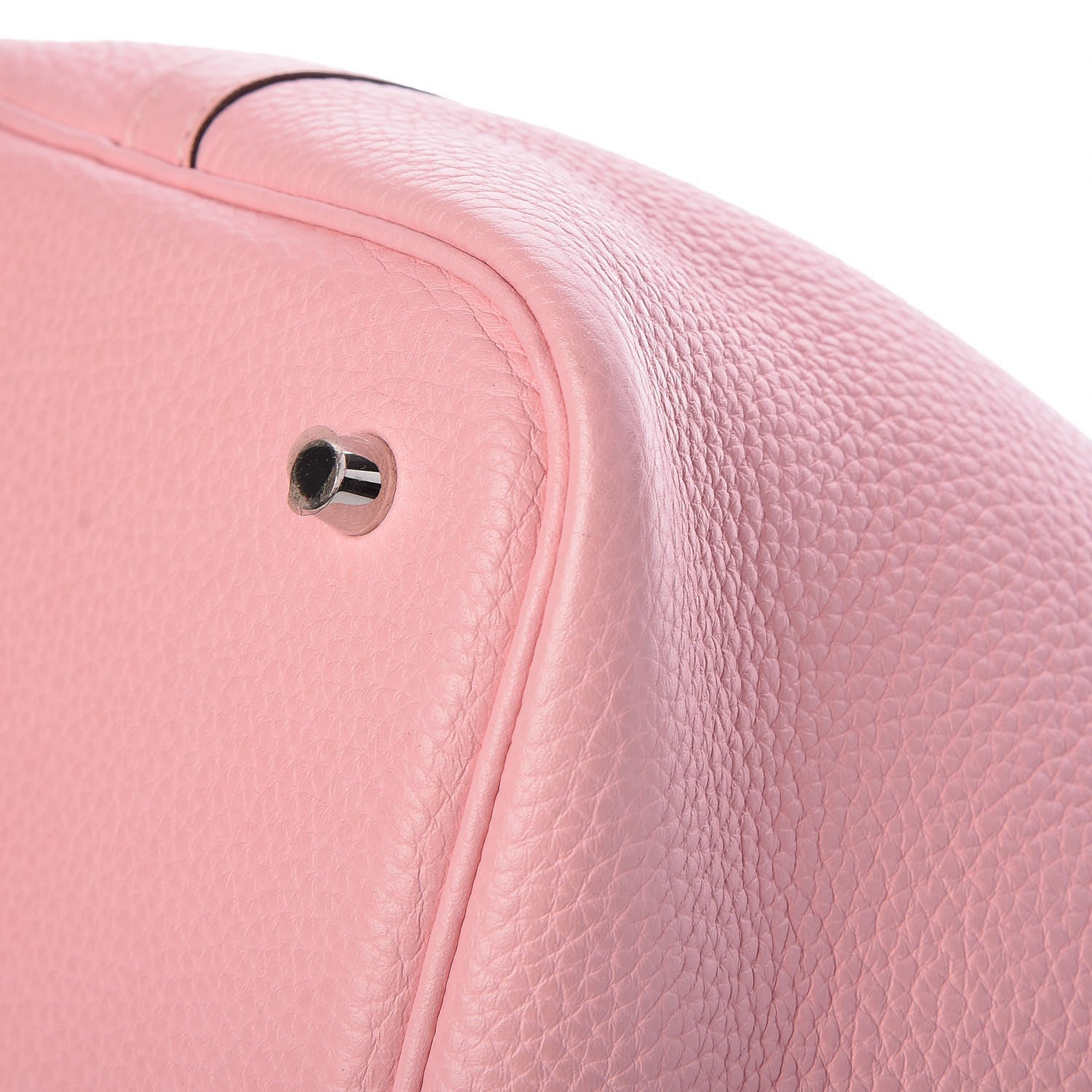 Hermes Taurillon Clemence Picotin Lock 22 MM Rose Sakura 9 of 12