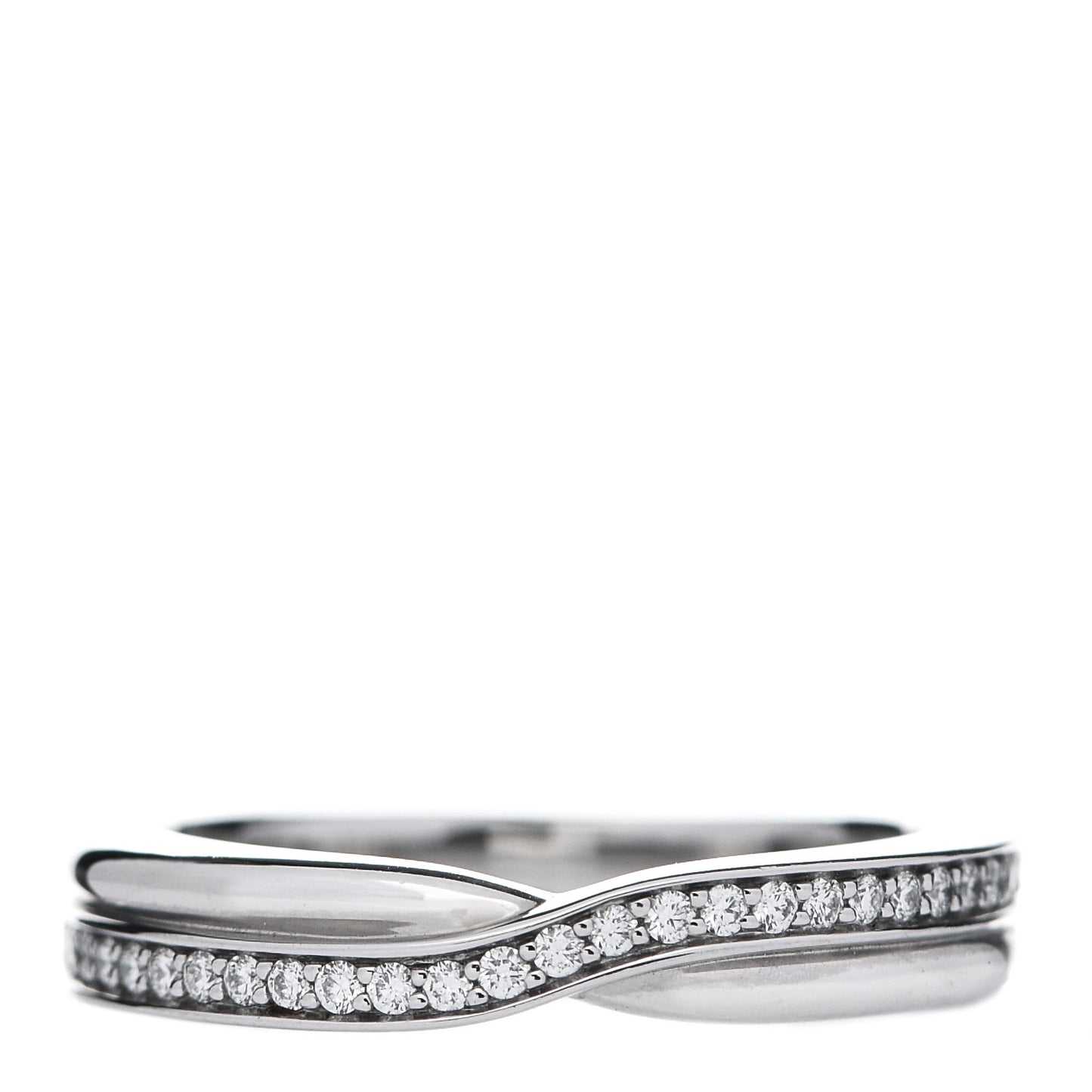 Platinum Diamond Tryst Single Row Wedding Band Ring 47 4.25