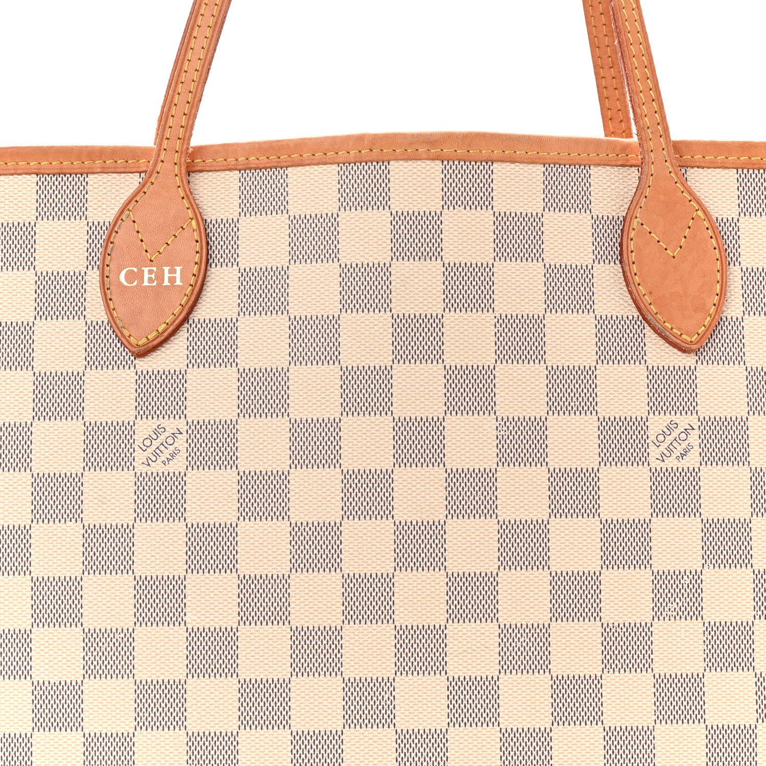 Louis Vuitton Damier Azur Neo Neverfull GM Rose Ballerine 7 of 10