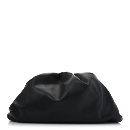 Bottega Veneta Smooth Butter Calf The Pouch Oversized Clutch Black 1 of 10