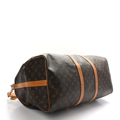 Louis Vuitton Monogram Keepall Bandouliere 55 3 of 15