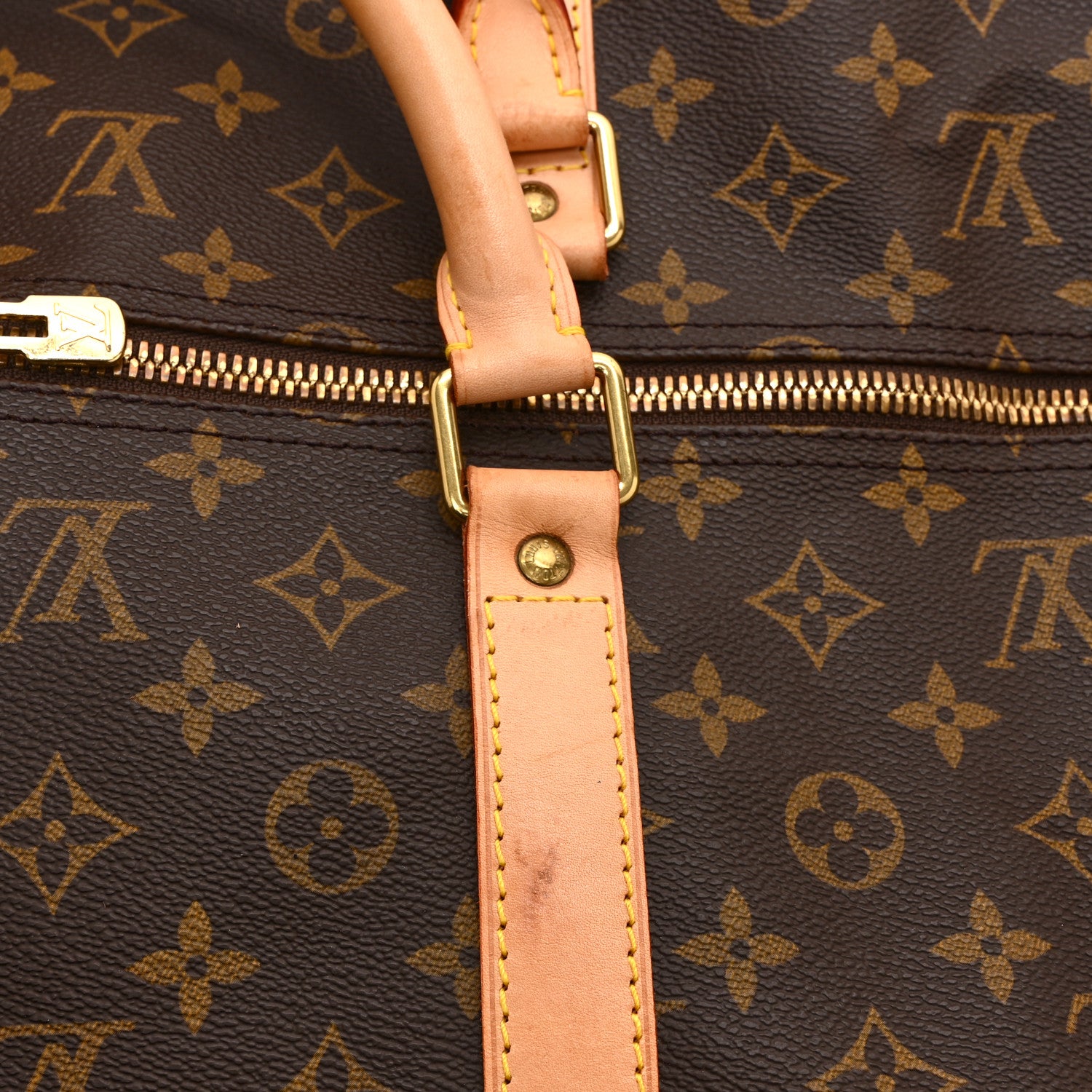 Louis Vuitton Monogram Keepall Bandouliere 60 10 of 10