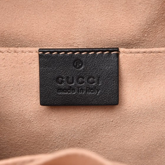 Gucci Calfskin Matelasse GG Marmont Backpack Black 6 of 7