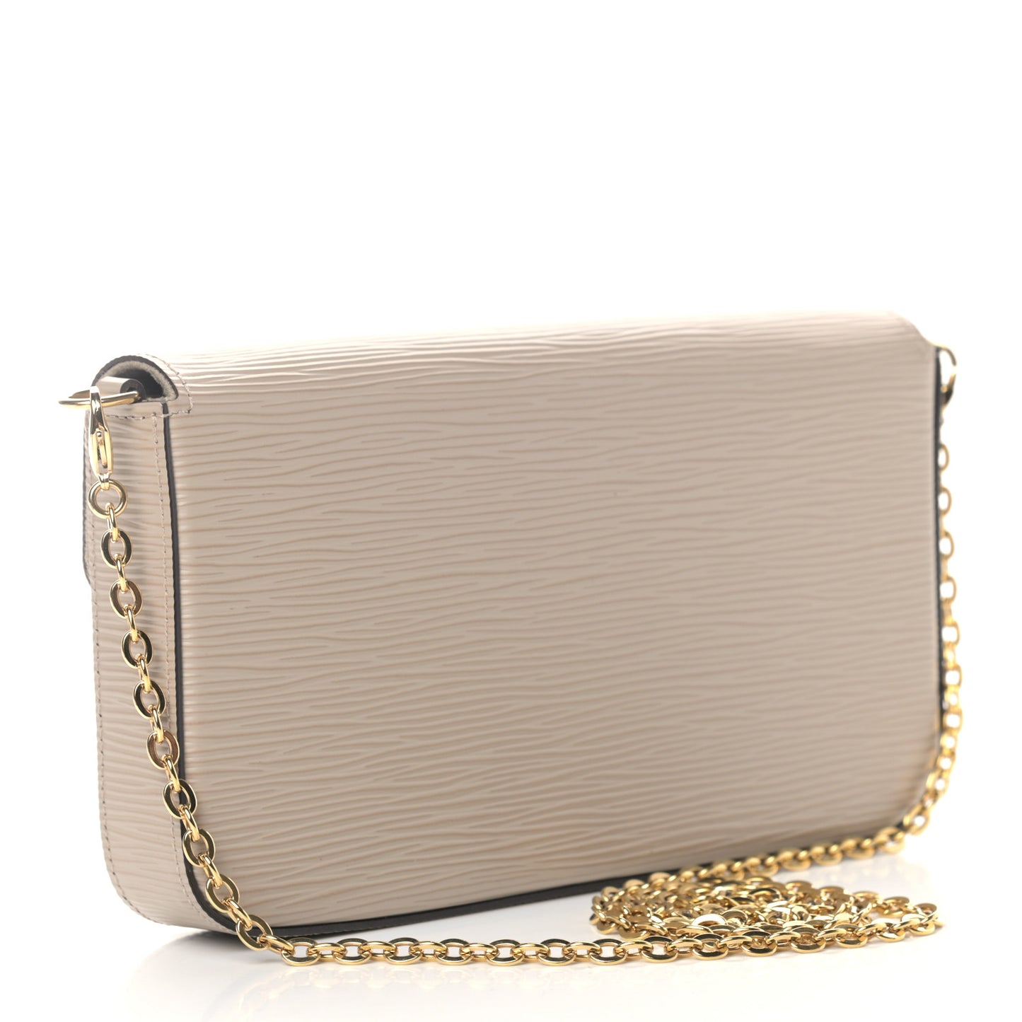 Epi Felicie Pochette Chain Wallet Galet