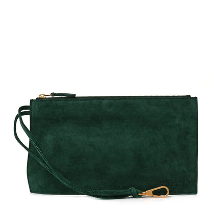 Bottega Veneta Suede Arco Tote Removable Pouch Raintree 1 of 8