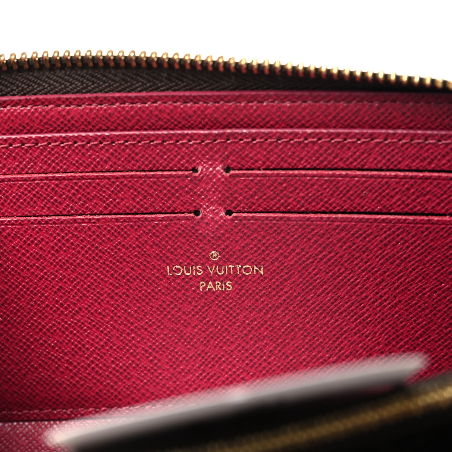 Louis Vuitton Monogram Clemence Wallet Fuchsia 6 of 6