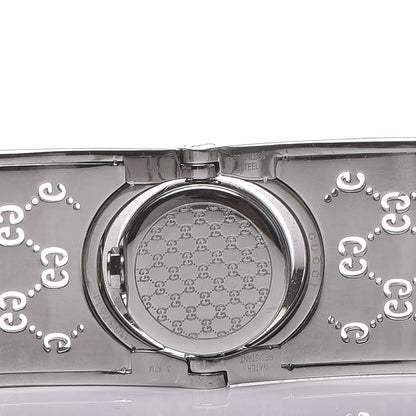 Gucci Stainless Steel Diamond Bezel 23mm Twirl Quartz Watch Brown 6 of 12