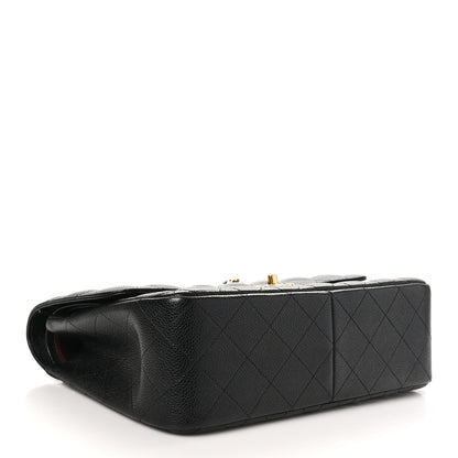 Chanel Caviar Quilted Jumbo Double Flap Black 4 of 11