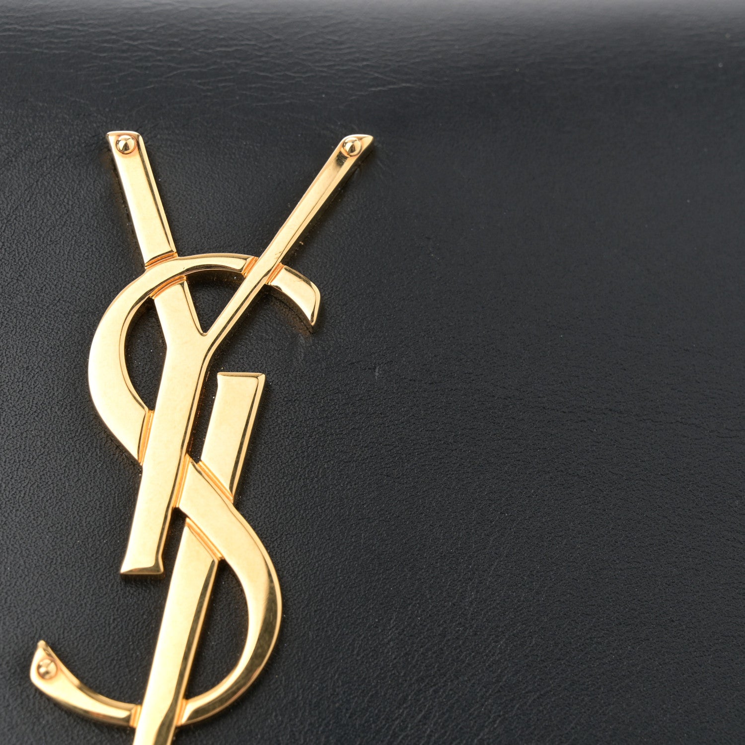 Saint Laurent Calfskin Small Classic Monogram Kate Tassel Satchel Black 12 of 12
