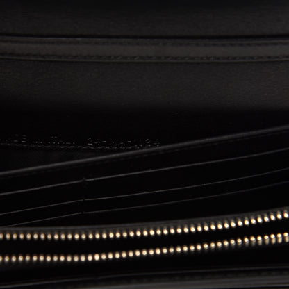 Christian Dior Grained Calfskin Mania Rendez-Vous Chain Wallet Black 7 of 9