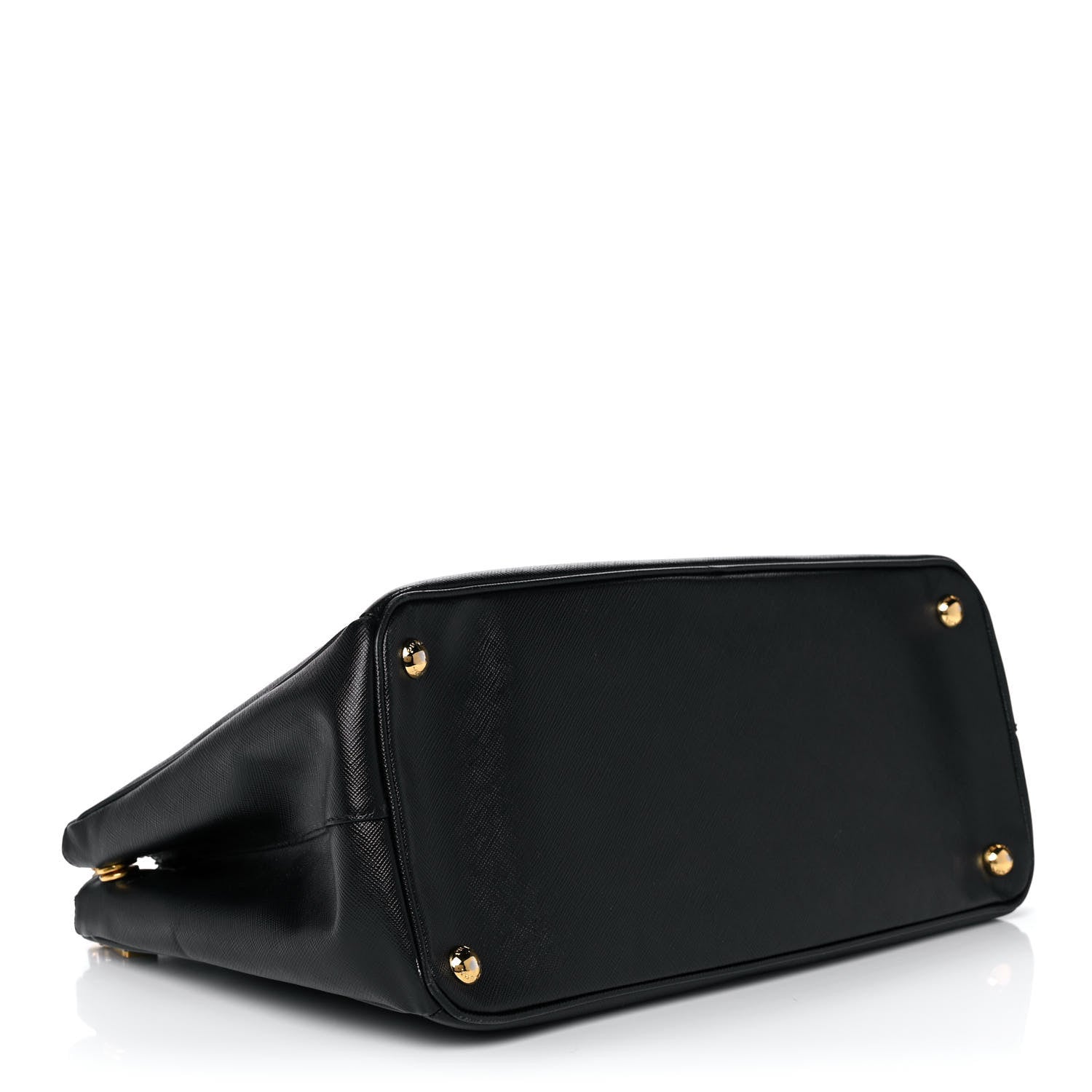 Prada Saffiano Medium Galleria Double Zip Tote Black 4 of 10