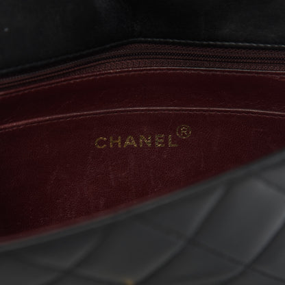 Chanel Lambskin Quilted Small Single Flap Bag Black 8 of 10