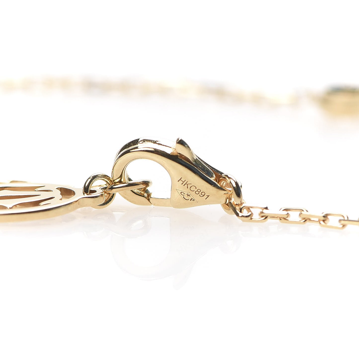 18K Yellow Gold Diamond SM D'Amour Pendant Necklace