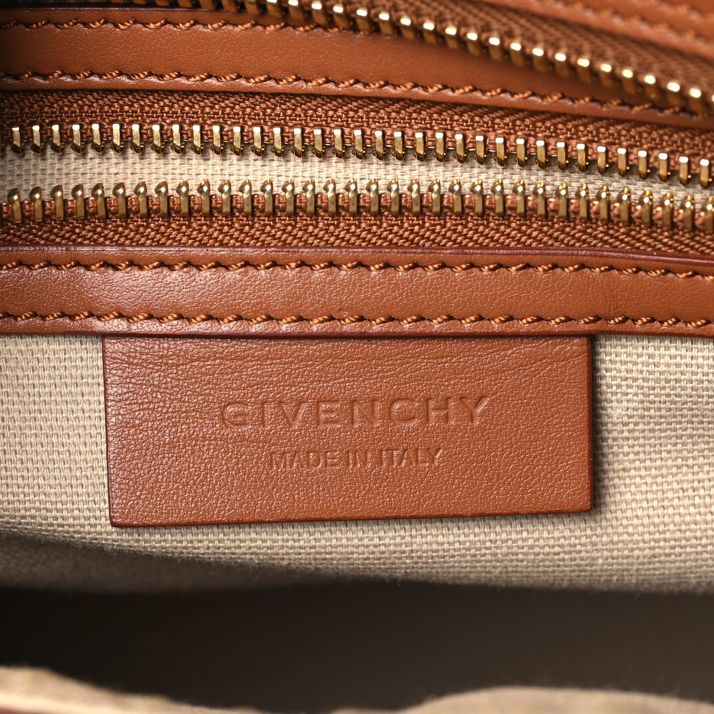 Calfskin Small Sway Cognac