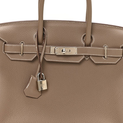 Hermes Togo Birkin 30 Etoupe 8 of 11