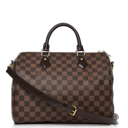 Louis Vuitton Damier Ebene Speedy Bandouliere 30 1 of 8