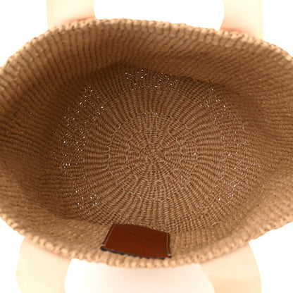 Chloe Raffia Large Woody Tote White 5 of 10