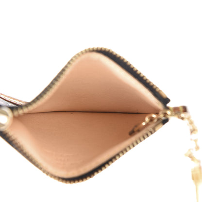 Louis Vuitton Monogram Multicolor Key Pouch Black 5 of 10