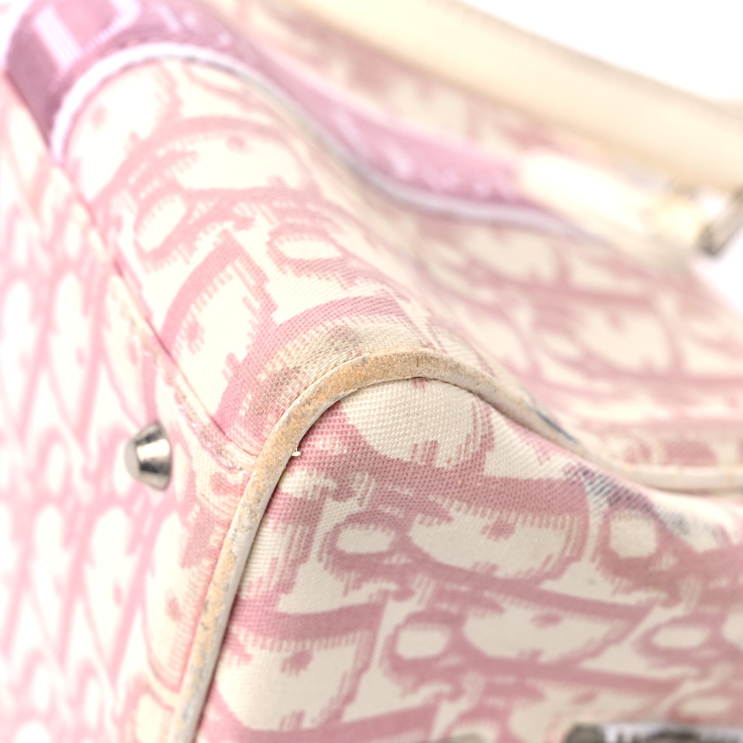 Monogram Girly Boston Pink