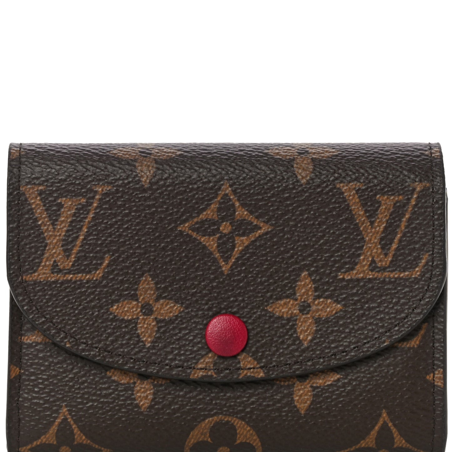 Monogram Rosalie Coin Purse Fuchsia