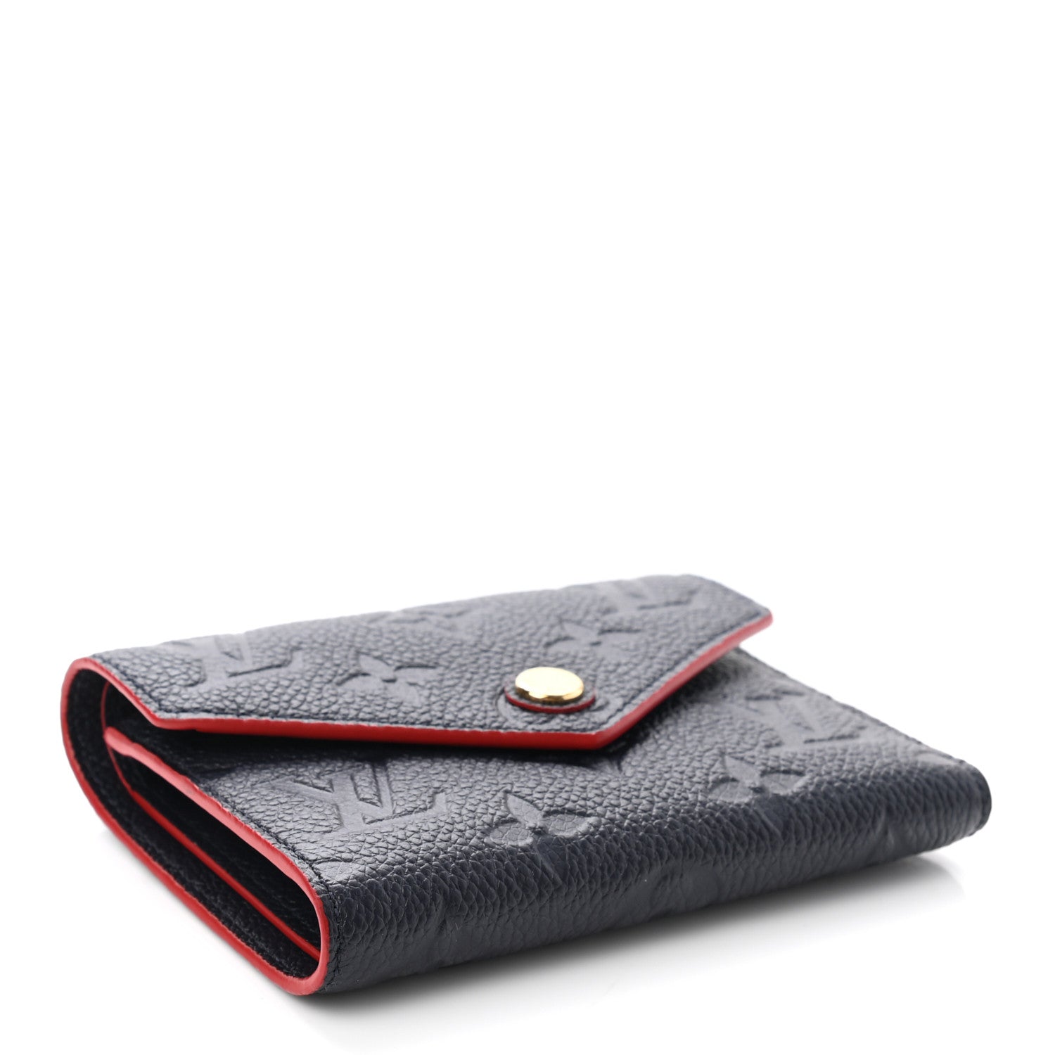 Louis Vuitton Empreinte Victorine Wallet Marine Rouge 4 of 7