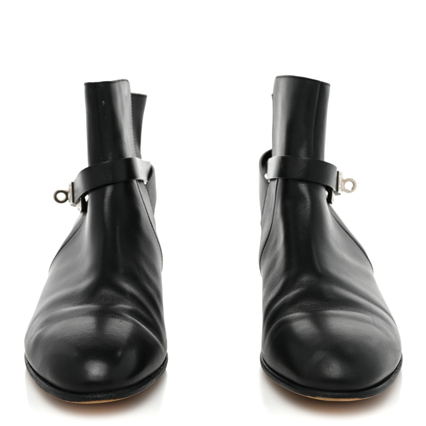Calfskin Neo Ankle Boots 41 Black