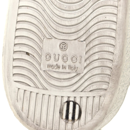 Gucci GG Supreme Monogram Bees Ayers Web Womens Ace Sneakers 36.5 Beige Oro Green Red 7 of 10