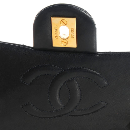 Chanel Lambskin Quilted Mini Square Flap Black 5 of 9