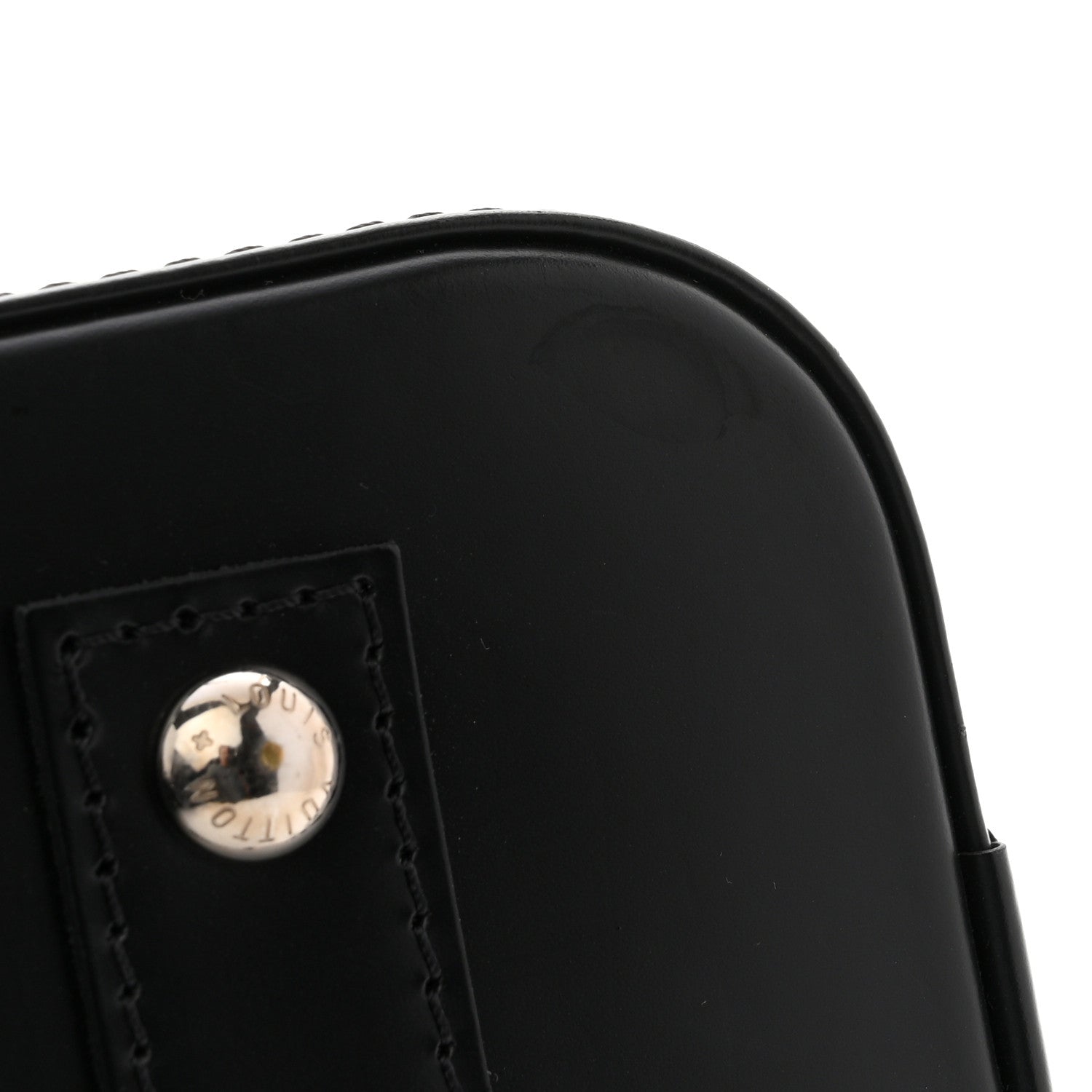 Louis Vuitton Epi Jacquard Alma BB Black 10 of 11