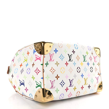 Louis Vuitton Monogram Multicolor Speedy 30 White 4 of 12