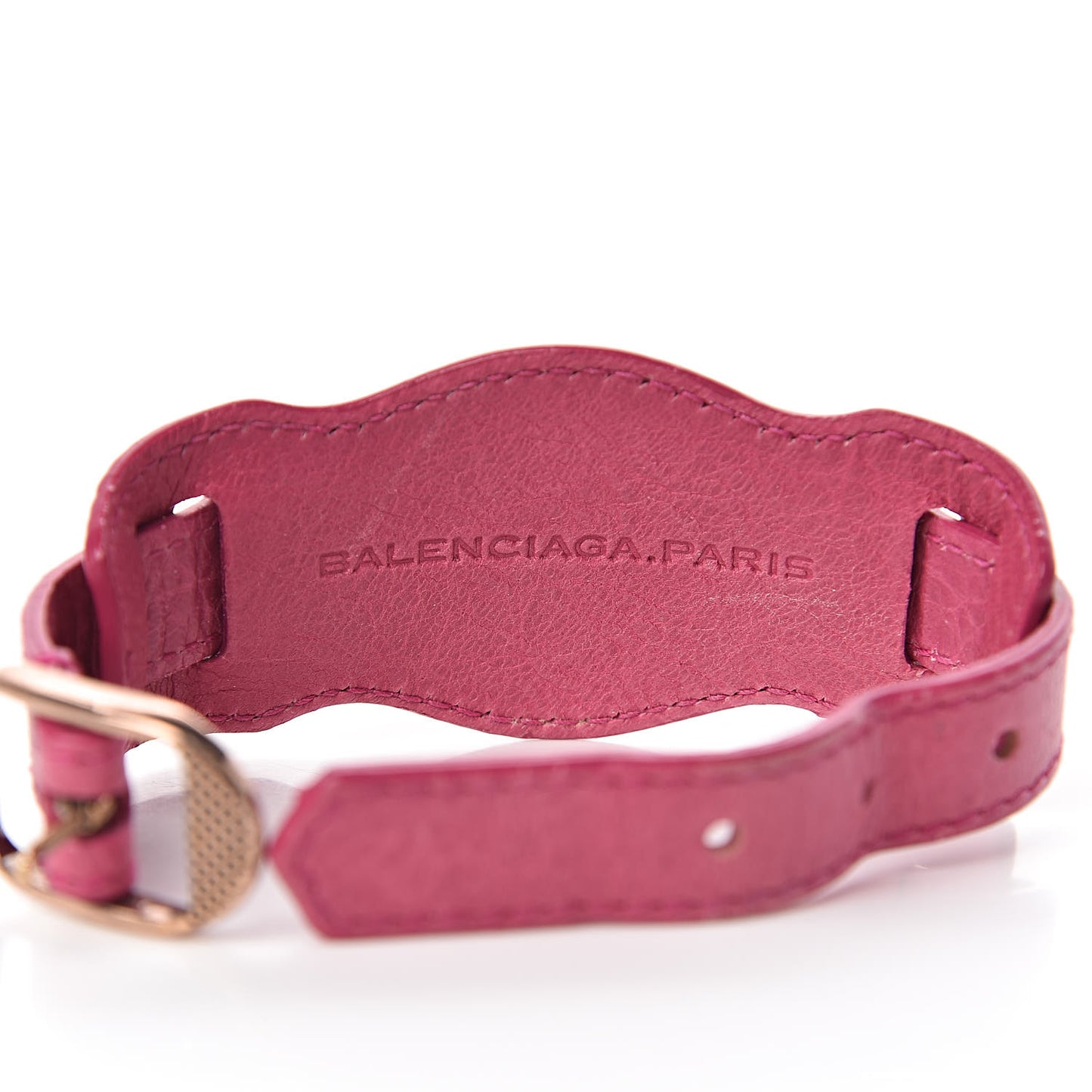 Agneau Arena Giant 12 Rose Gold Hardware M Bracelet Cyclamen