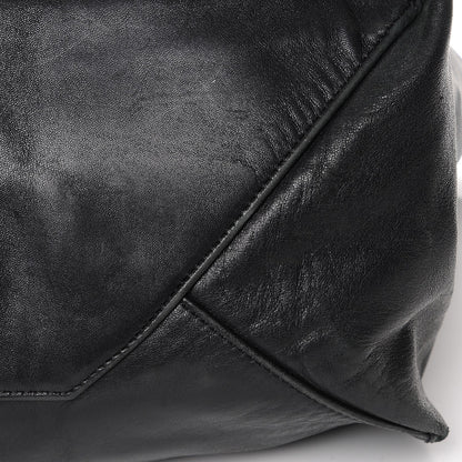 Celine Lambskin Horizontal Cabas Black 16 of 17