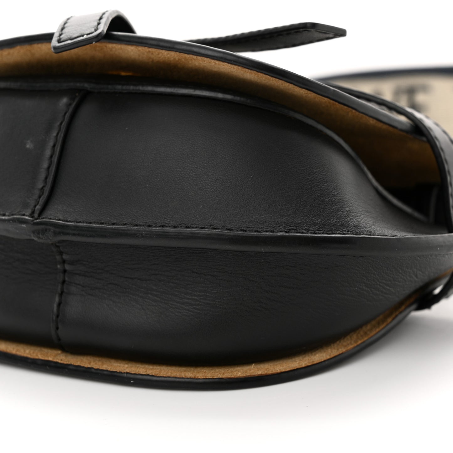 Calfskin Jacquard Mini Gate Dual Bag Black