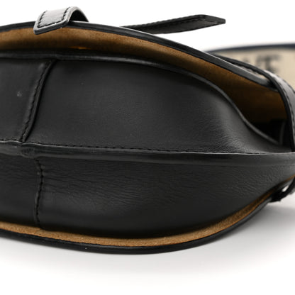 Loewe Calfskin Jacquard Mini Gate Dual Bag Black 9 of 12